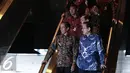 Presiden Jokowi (kiri) bersama Ketua DPD RI Irman Gusman dan Menko Polhukam Luhut Pandjaitan usai menghadiri pencanangan program kebijakan pengampunan pajak atau tax amnesty di Kantor Pusat Dirjen Pajak, Jakarta, Jumat (1/7). (Liputan6.com/Faizal Fanani)