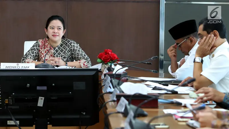 Puan Maharani Pimpin Rapat Keamanan Jelang Asian Games 2018