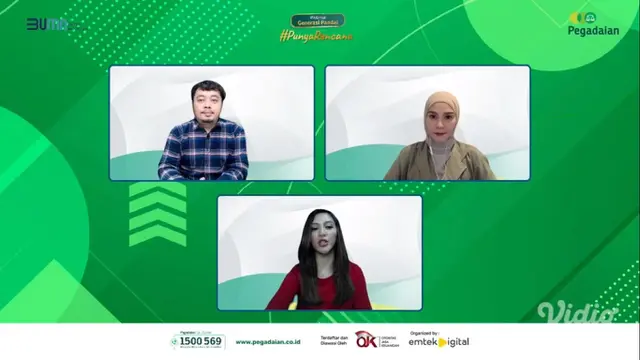 Kiat Wujudkan Resolusi Emas Ala Zasqia Adya Mecca di Webinar Generasi Pandai Pegadaian