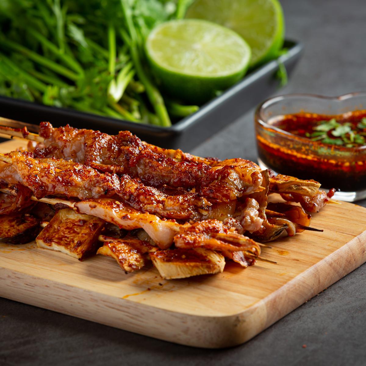 resep sate kulit ayam