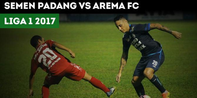 VIDEO: Semen Padang Bungkam Arema FC dengan Dua Gol