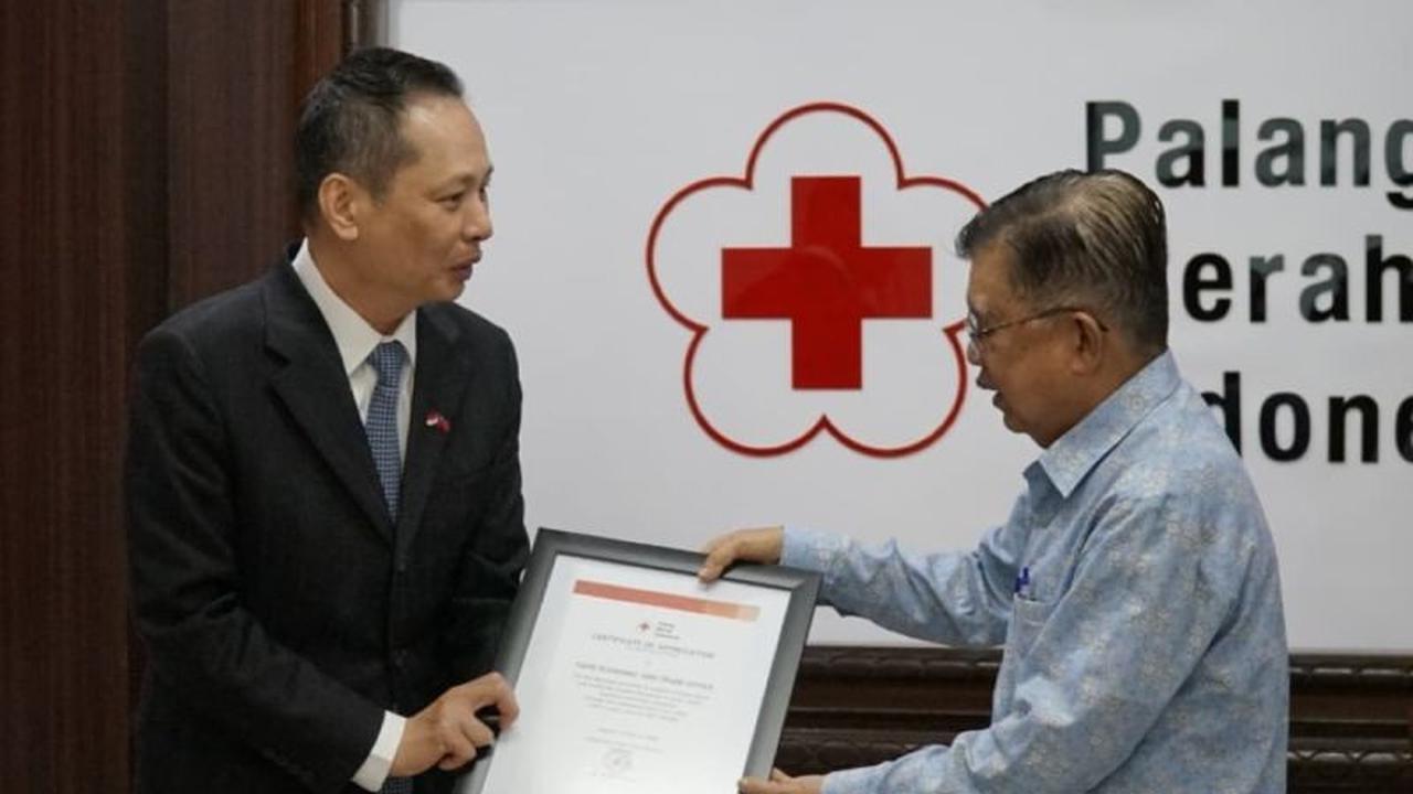 PMI Terima Bantuan TETO Rp1,68 Miliar untuk Korban Bencana Sumatera
