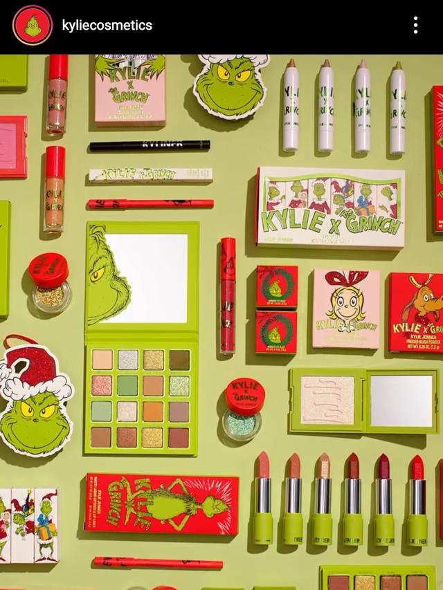 Kylie Cosmetics X The Grinch