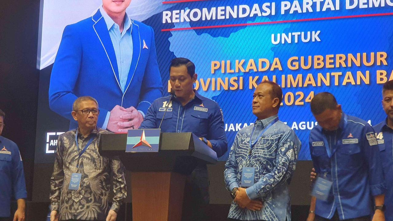 AHY Beri Rekomendasi untuk Pilkada Kalbar dan Maluku Utara di Masa Injury Time, Ini Jagoannya
