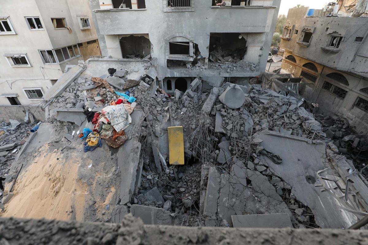 FOTO: Serangan Udara Israel di Gaza Tewaskan 85 Orang, Dunia Serukan Gencatan Senjata