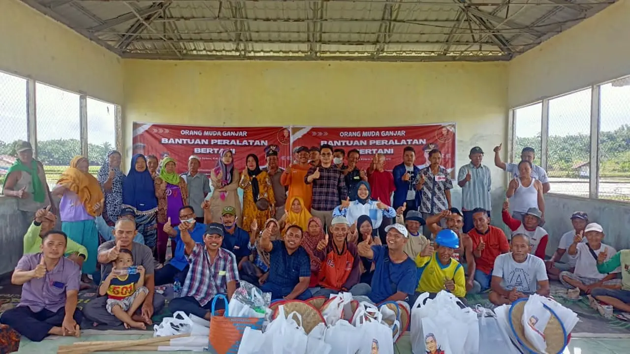 Bantuan Alat Pertanian ke Kelompok Tani di Batubara (Istimewa)