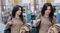 Potongan cardigan yang fitted membuat tampilannya terlihat manis sekaligus memberi siluet yang lebih ramping. [@ayutingting92].