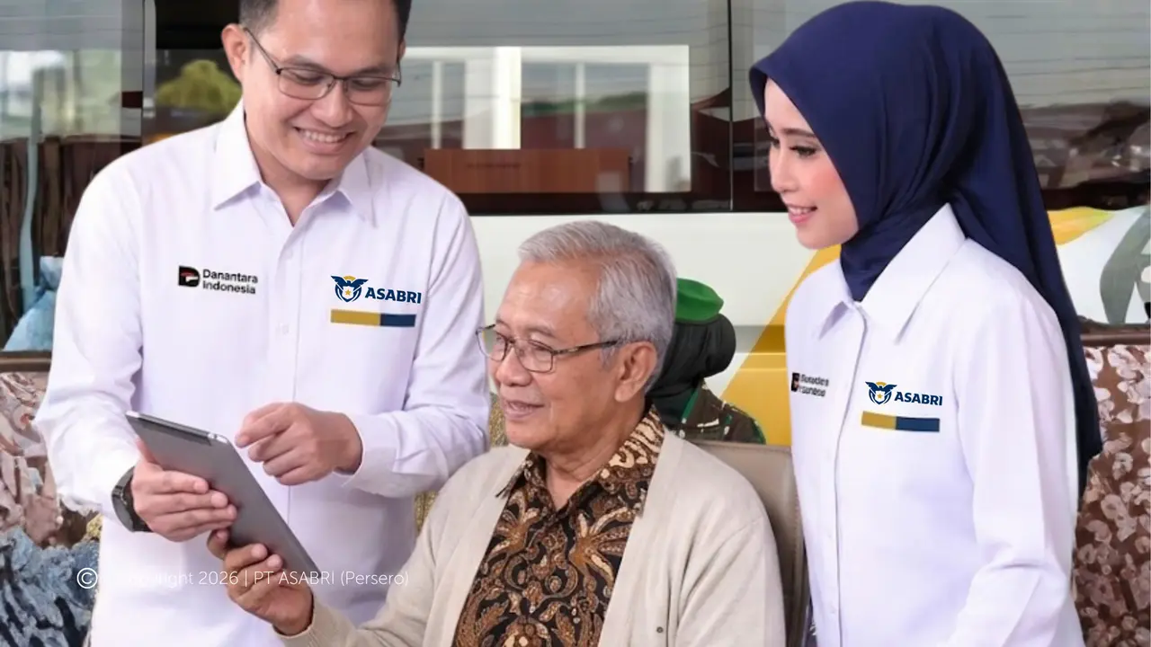 Asabri Cairkan Gaji Ke-13 Pensiunan Rp 1,4 Triliun