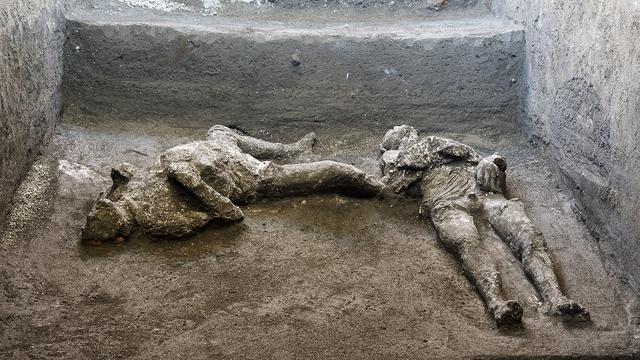 Jasad Penduduk Korban Erupsi Gunung Vesuvius Ditemukan di Pompeii