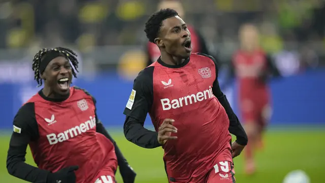 Foto: Rekor Unik Bayer Leverkusen setelah Bungkam Borussia Dortmund di Bundesliga