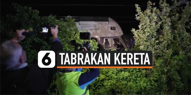 VIDEO: Dua Kereta Barang Bertabrakan di Ceko, 1 Orang Tewas