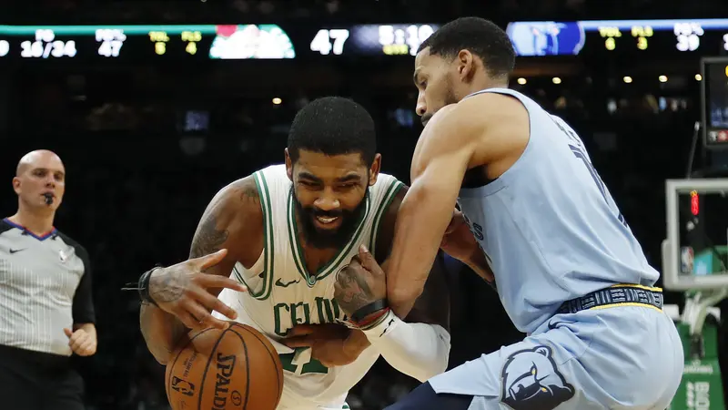 NBA: Irving Pimpin Celtics Bekuk Grizzlies