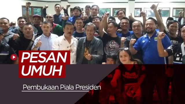 Berita video tentang pesan dari manajer Persib Bandung, Umuh Muchtar untuk para bobotoh jelang bergulirnya turnamen Piala Presiden 2019.