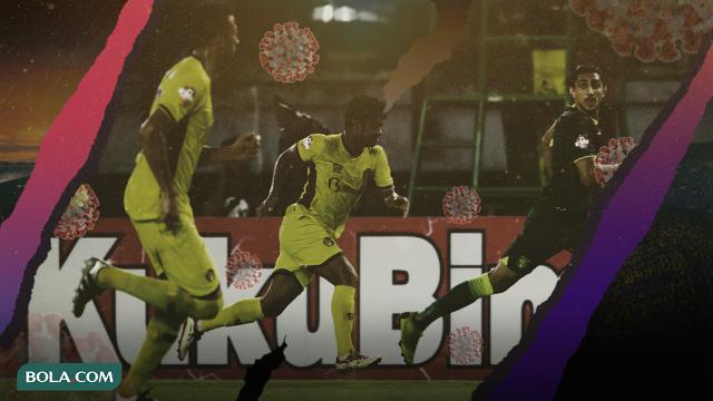 Gelaran sepak bola terganggu oleh virus corona