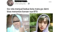 5 Status Facebook Berkorban Demi Nonton Konser Ini Bikin Geleng Kepala (sumber: Facebook Kementrian Humor Indonesia)