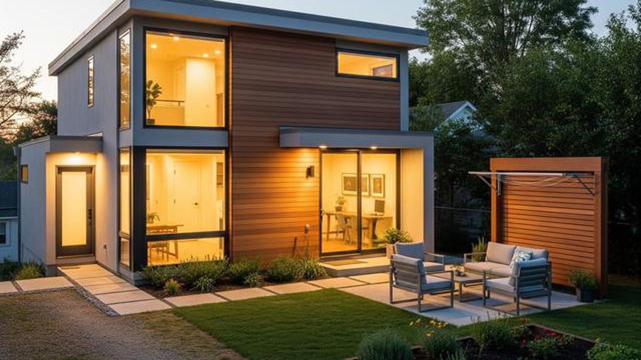 9 Desain Rumah Kecil 3 Kamar dengan Taman Belakang yang Fungsional dan Asri