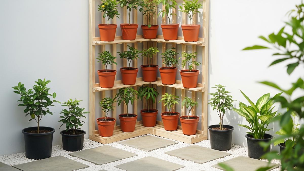 9 Rak Pohon Buah Vertikal untuk Rumah Minimalis, Maksimalkan Lahan Sempit