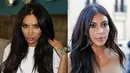 Dari segi perawakan dan penampilan, Milana Shlani memang memiliki kemiripan dengan Kim Kardashian. (Dailymail)