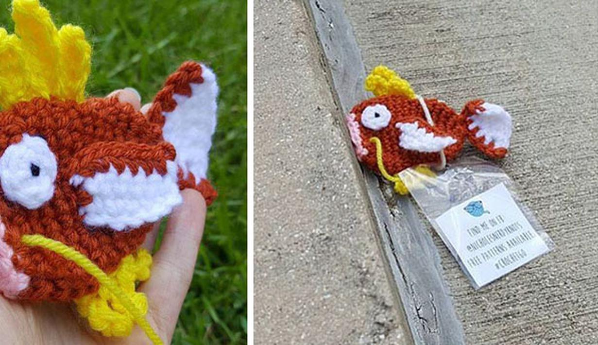  Boneka  Rajut  Pokemon Ini Sumpah Bikin Gemes Fashion 