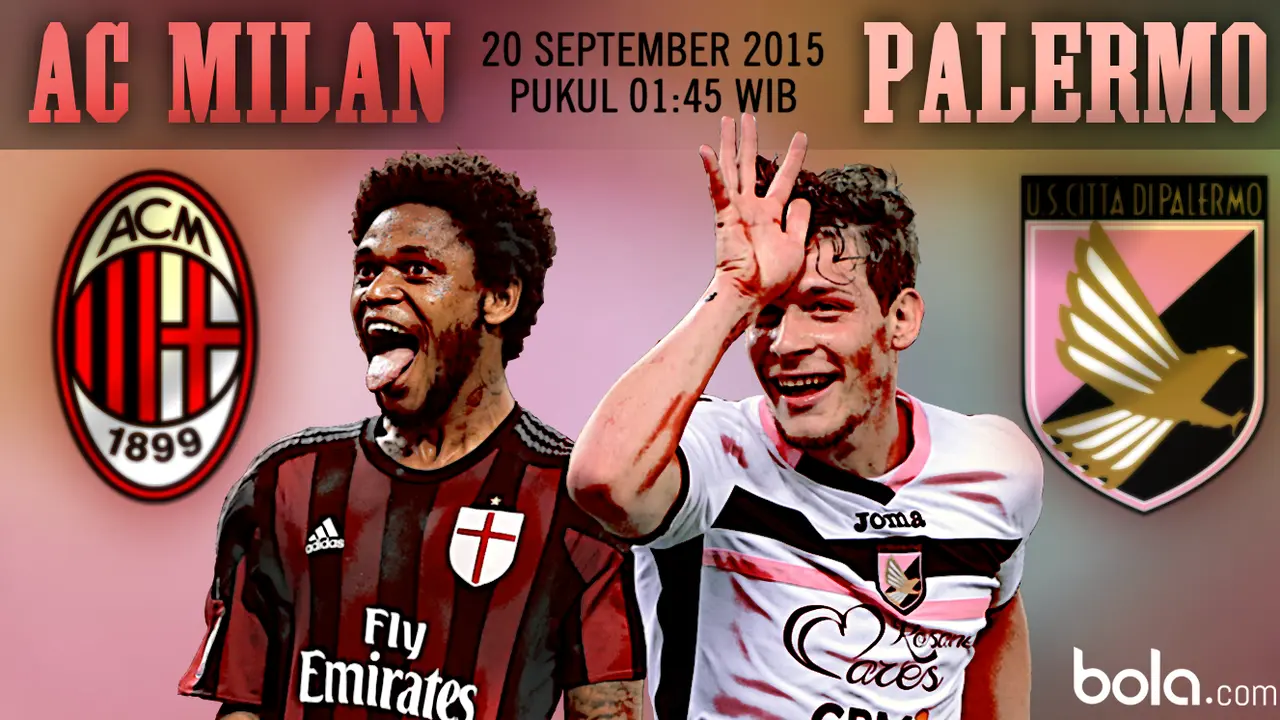 AC Milan vs Palermo (Bola.com/Samsul Hadi)