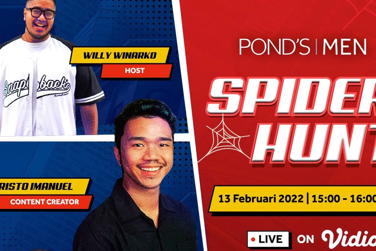 Pond's Men Spider Hunt