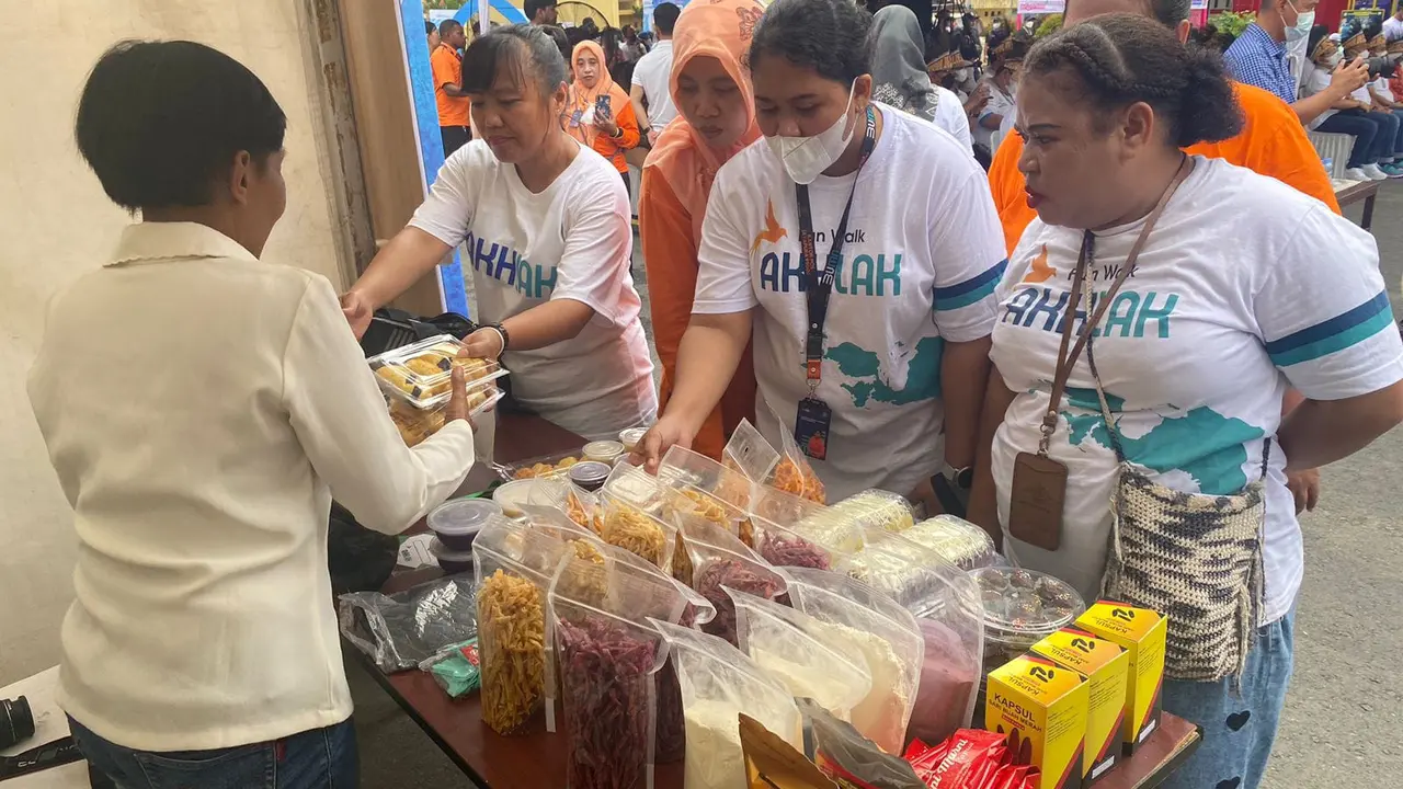 Kantor Cabang ASABRI Jayapura ikut serta dalam acara Papua Akhlak Festival 2022