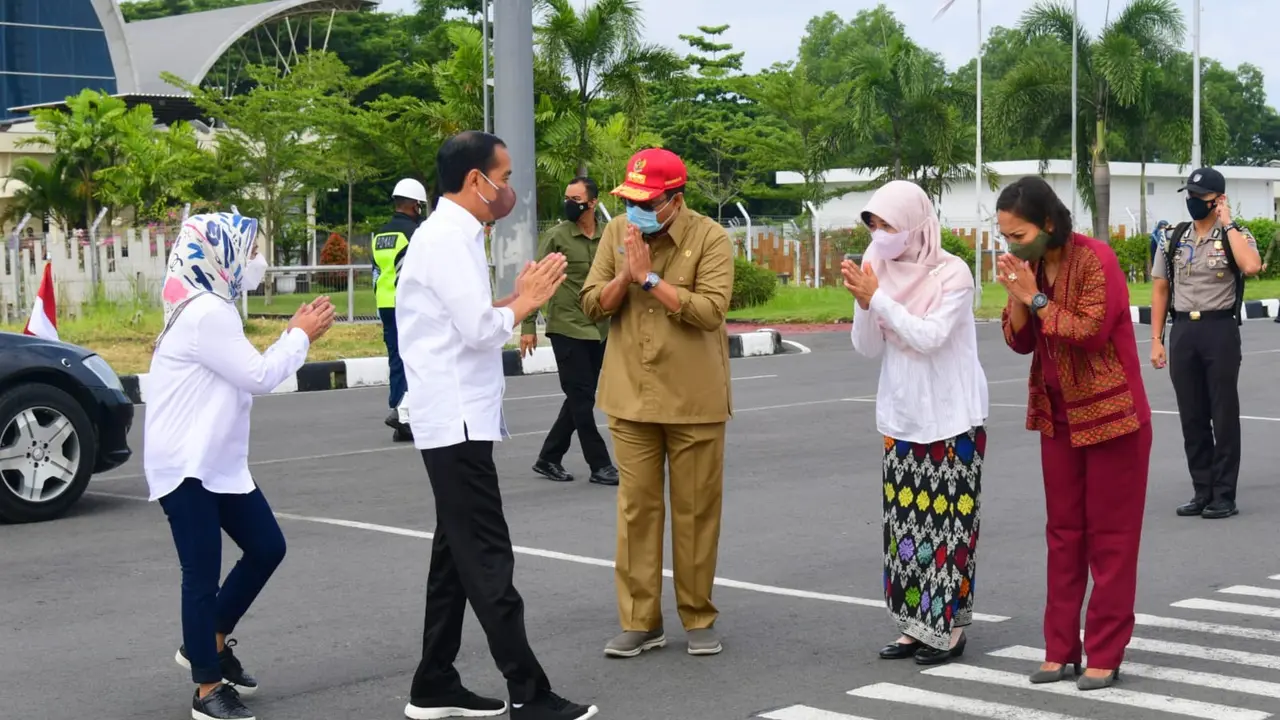 Presiden Joko Widodo atau Jokowi, dijadwalkan meresmikan Bendungan Bintang Bano di Kabupaten Sumbawa Barat hari ini, Jumat (14/1/2022).