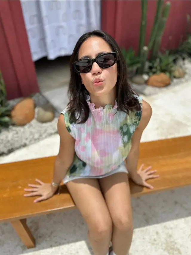 Pevita Pearce Liburan di Garut