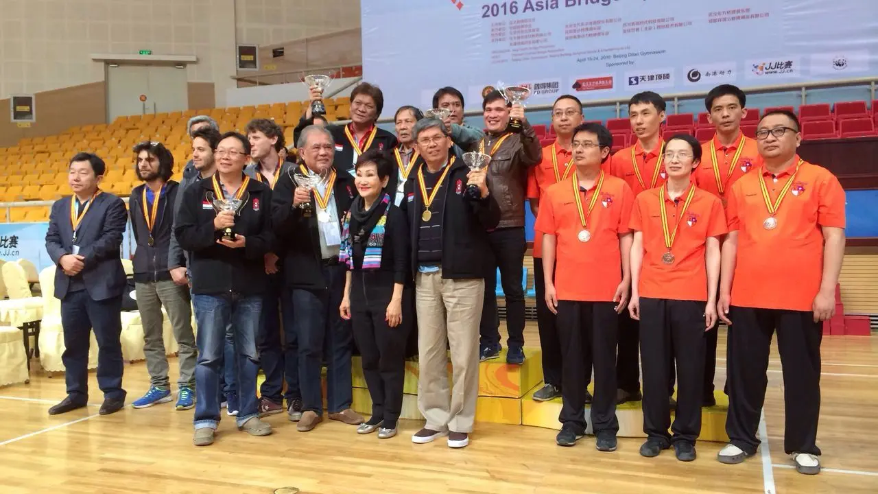 Timnas Bridge Indonesia Juara CCBA Open Team