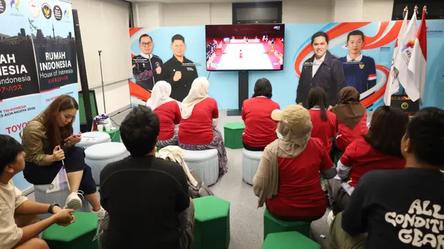 Suasana Rumah Indonesia di Asian Games 2026