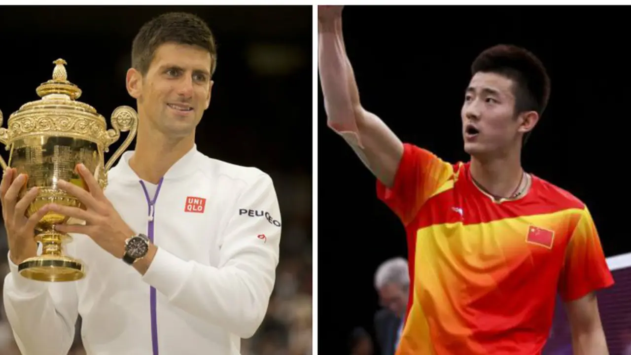 Novak Djokovic-Chen Long