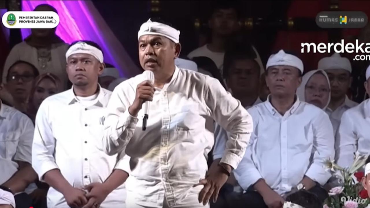 Aura Siliwangi Dedi Mulyadi Keluar, saat ada Acara Tiba-tiba Ngamuk ke Suporter Persikas