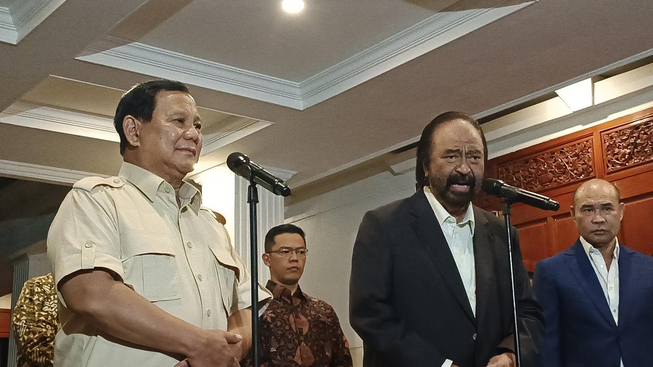 Surya Paloh Umumkan NasDem Bagian Pemerintahan Prabowo-Gibran: Insya Allah jadi Peringan Beban
