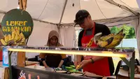 Leker Gajahan, salah satu kuliner terkenal di Solo yang menjual leker. (Dok: Liputan6.com/dyah)