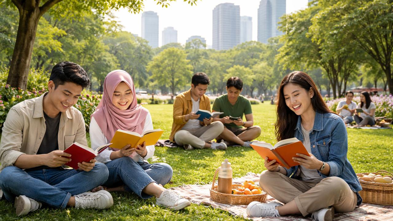 Survei Terbaru: Minat Baca Buku Gen Z Ternyata Lebih Tinggi Dibanding Milenial dan Gen X