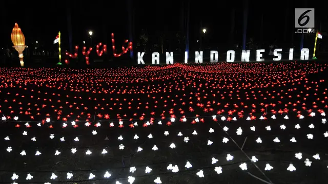 Gemerlap Festival of Light Monas Sambut HUT ke-74 RI