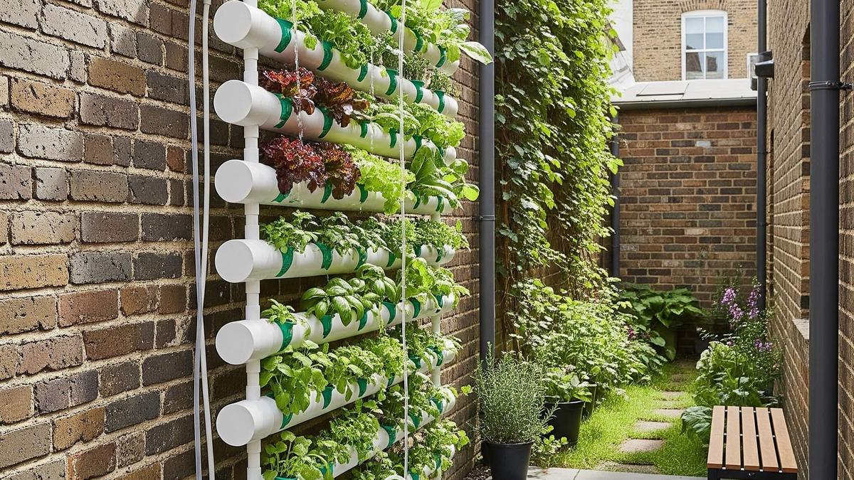 Cara Membuat Hidroponik Vertikal dari Pipa PVC untuk Lahan Super Sempit, Solusi Urban Gardening