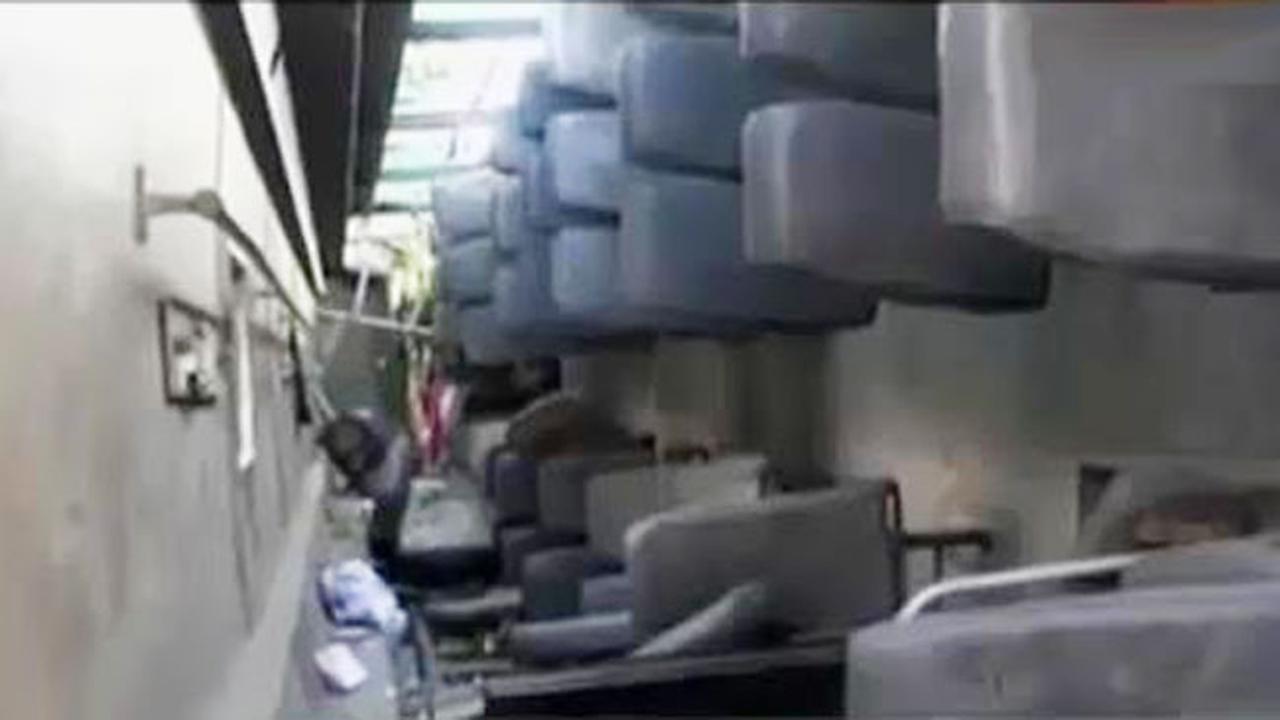 Kecelakaan Bus di Cimahi