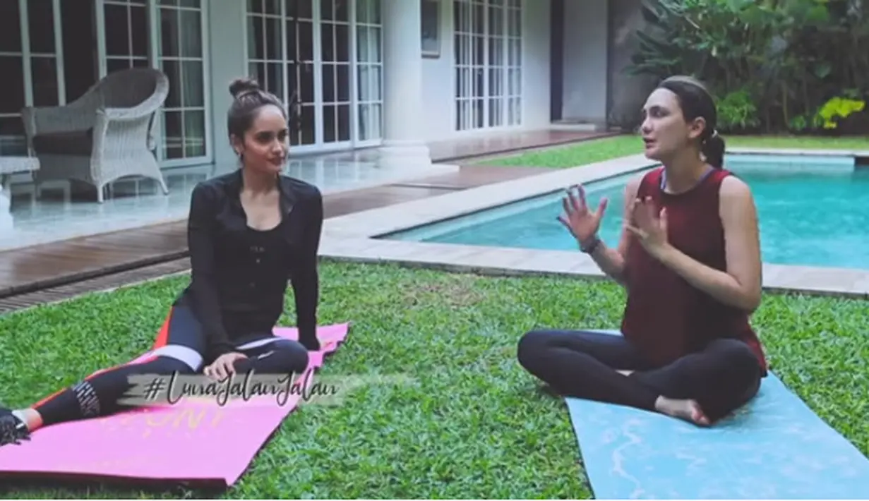Luna Maya dan Cinta Laura (Youtube/ Luna Maya)