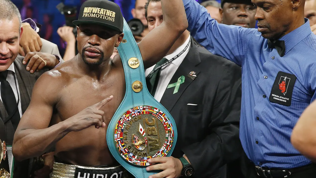 Ekspresi, Senang dan Sedih Mayweather Jr. Saat Kalahkan Pacquiao
