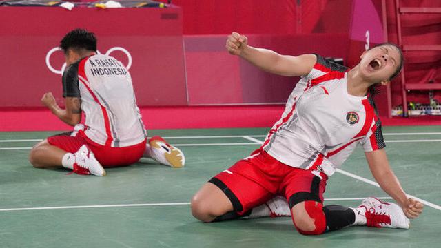Foto: Depak Wakil China, Greysia / Apriyani Malaju ke Semifinal Olimpiade Tokyo 2020