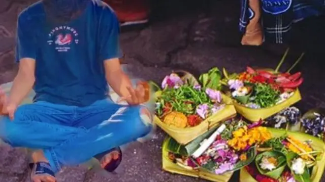 Pria Ini Minta Fotonya Lagi Meditasi Diedit Lebih Estetik, 6 Hasilnya Kocak