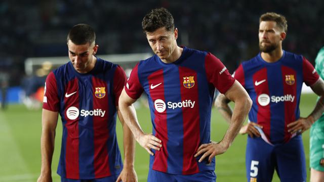 Robert Lewandowski - Barcelona vs PSG