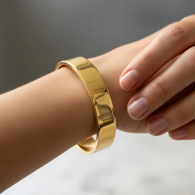 9 Model Gelang Emas Karat Tinggi Tidak Mudah Penyok, Investasi Tahan Banting