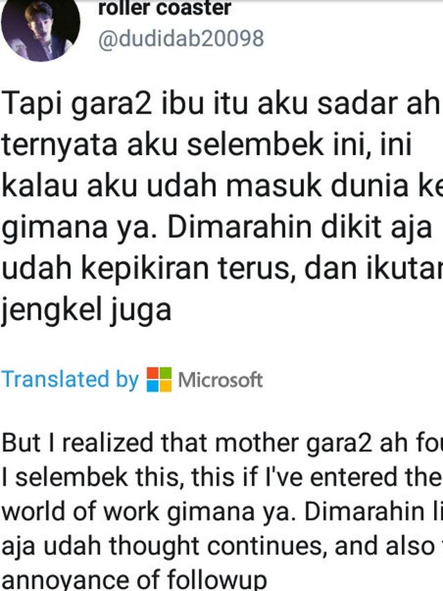 bahasa anak Jaksel (foto: brilio/@dudidab20098)