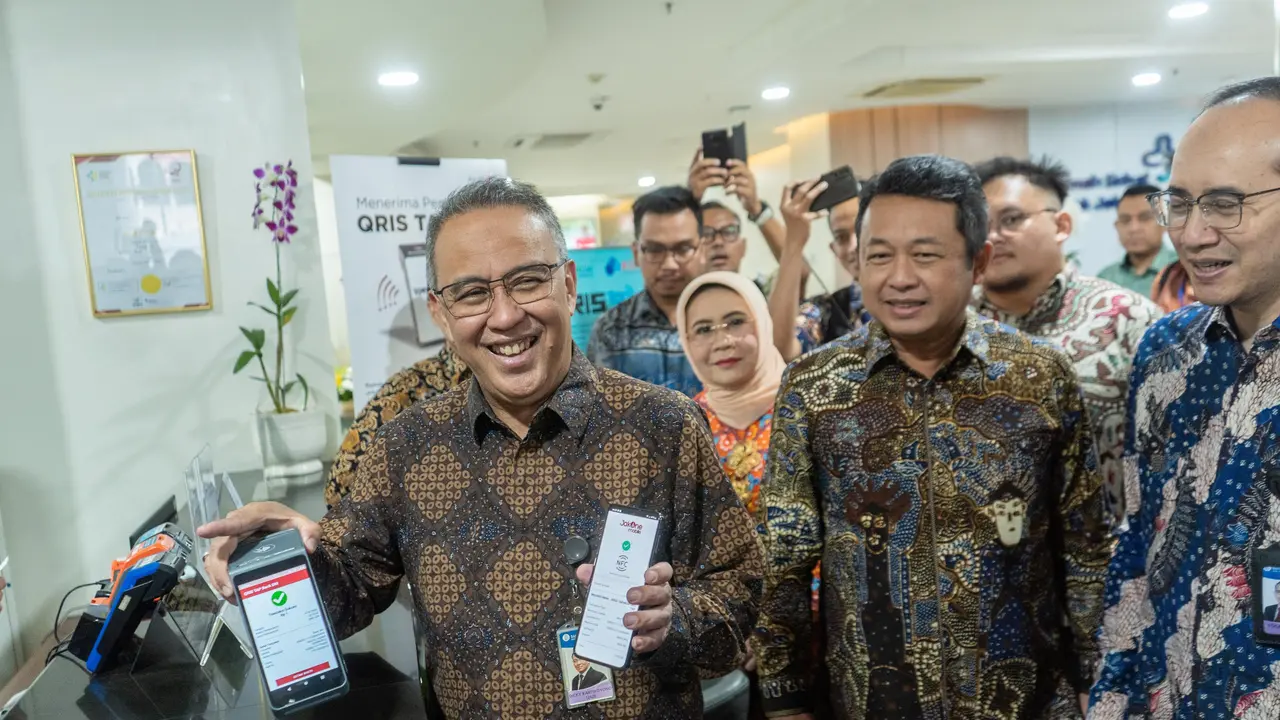 RSUD Tarakan memulai pilot project dari Bank DKI melalui fitur QRIS Tap NFC pada aplikasi JakOne Mobile, Jumat (12/3) (Istimewa)