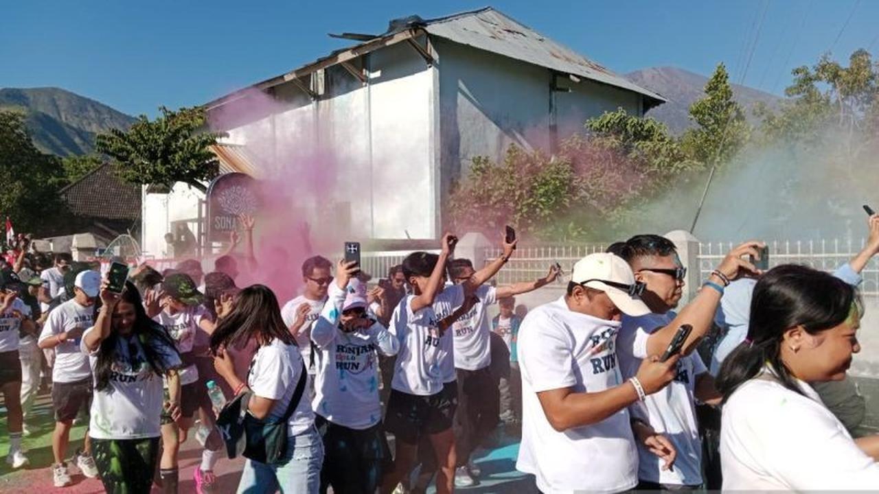 Rinjani Color Run 2025: Dari Generasi Z hingga Babby Boomers, Ajang Lari Penuh Warna yang Memikat Hati