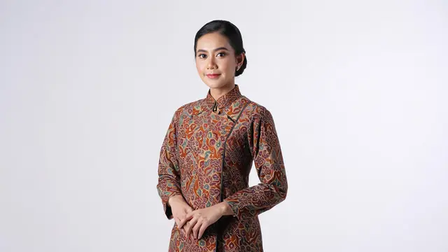 Model Baju Gamis Batik Ibu Pejabat