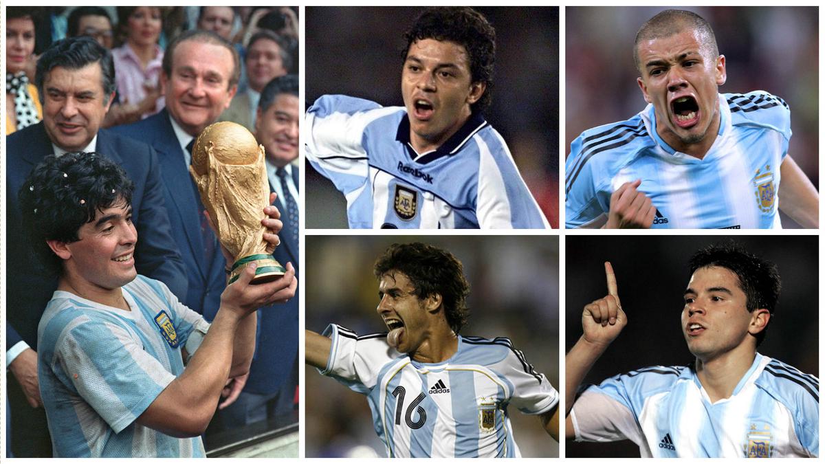 10 Pesepak Bola Argentina yang Dijuluki The Next Maradona - Foto Bola.com