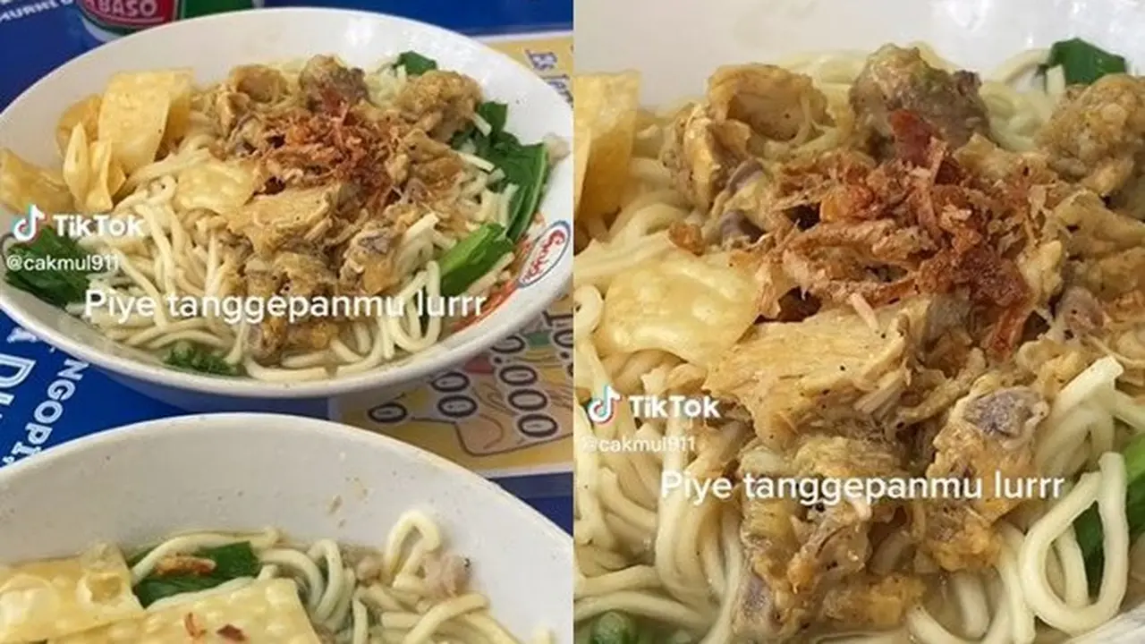 Pria Ini Temukan Banyak Belatung di Mi Ayam, Bikin Warganet Mual